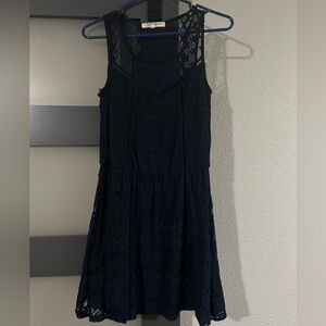 Navy Rewind lace dress. Medium. Great condition